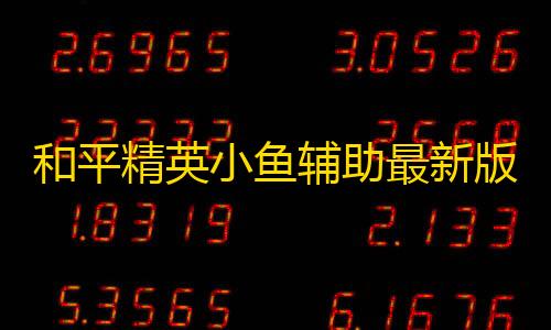 龙之国直装和平精英和平精英小鱼辅助最新版